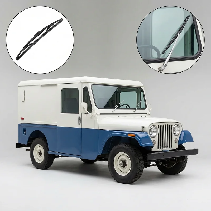 Passenger Side Wiper Blade for AM General DJ5 (1969 - 1974) - 1